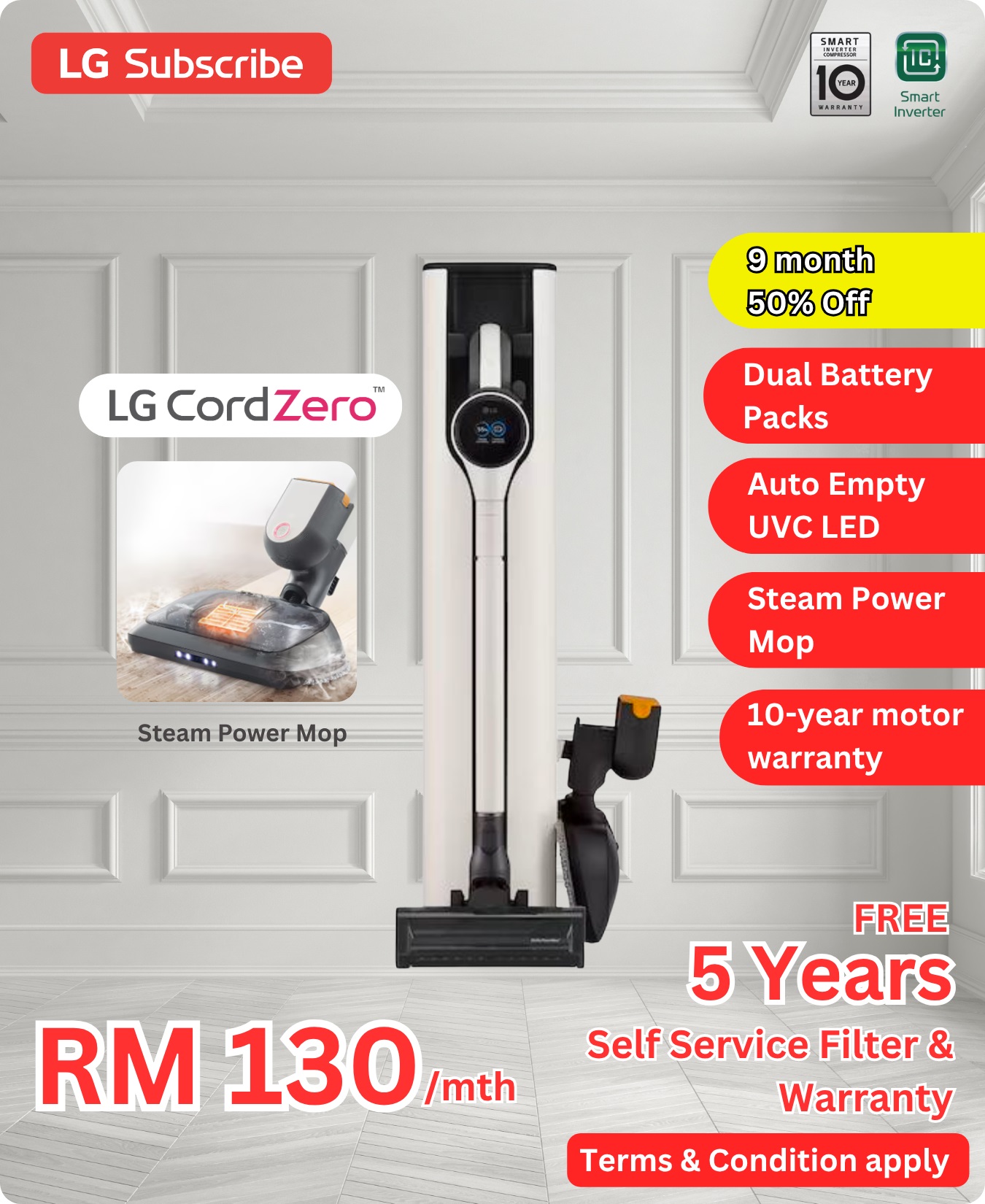 LG CordZero Vacuum Cleaner